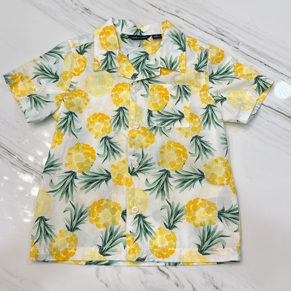 NWOT Janie & Jack summer button up